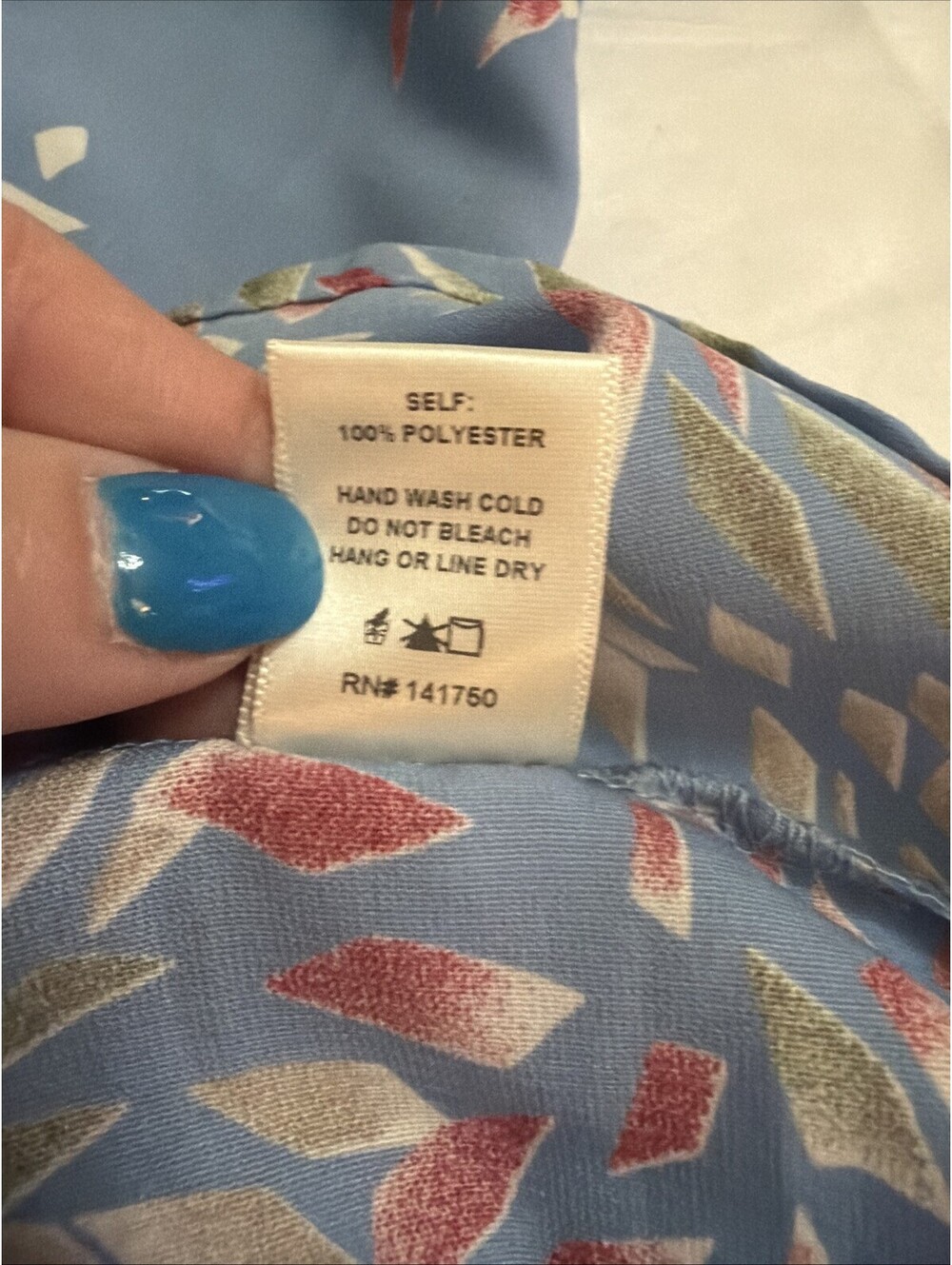 Orange Creek Top Floral Small 3/4 Sleeve Elastic On Arms - Picture 15 of 15